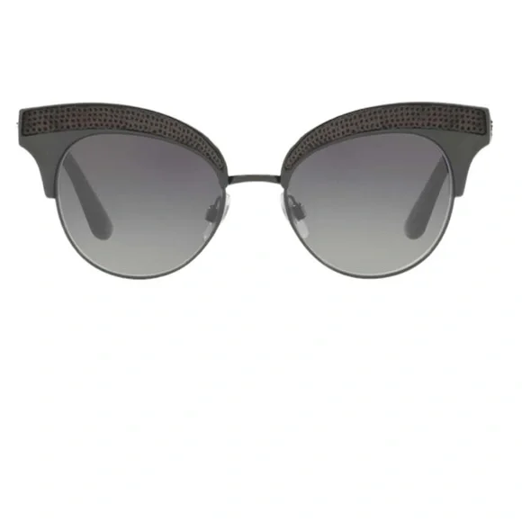 $540 Dolce&Gabbana Sequin Brows Sunglasses Embellished Cat Eye Black Runway NWT DOLCE & GABBANA DG 4326 Leopard Sequin Cat Eye Sunglasses  main image 4